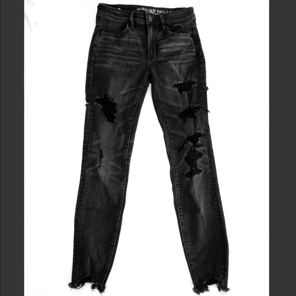 Black American Eagle Jeans